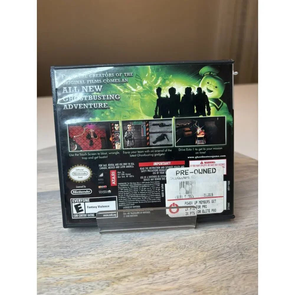 Nintendo DS Ghostbusters The Video Game EMPTY Case